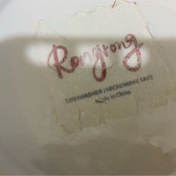 Proud Military Wife Coffee Mug Cup Ceramic 4.5" Tall White Green Handle Large - Picture 5 of 6